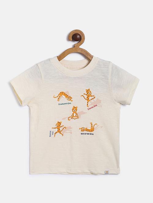 kids round neck cotton t-shirt - 21190425 - Very Small Image - 1