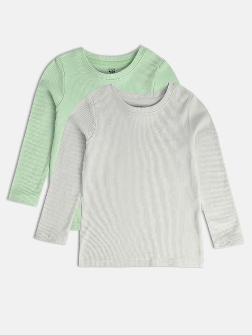 kids pack of 2 cotton t-shirt - 21190454 - Very Small Image - 1