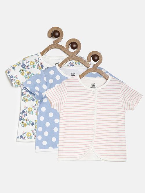 kids pack of 3 cotton t-shirt - 21190664 - Very Small Image - 1