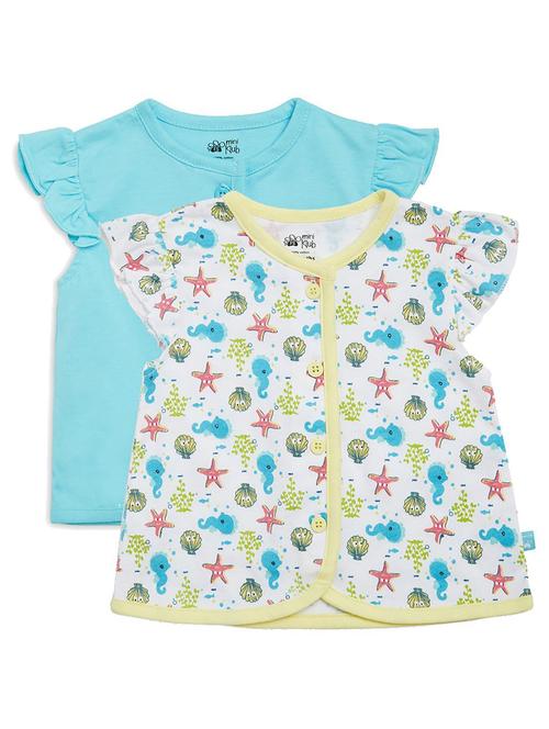 girls pack of 2 cotton tee - 21190877 - Very Small Image - 1