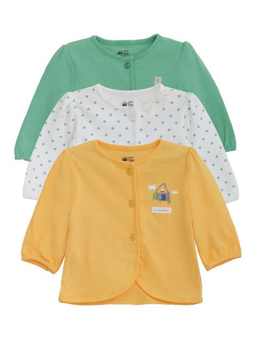 girls pack of 3 cotton tee - 21190927 - Very Small Image - 1