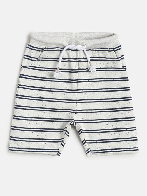 kids striped mid rise shorts - 21191314 - Very Small Image - 1