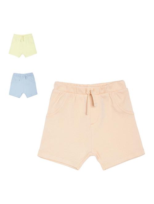 kids pack of 3 mid rise shorts - 21191357 - Very Small Image - 1