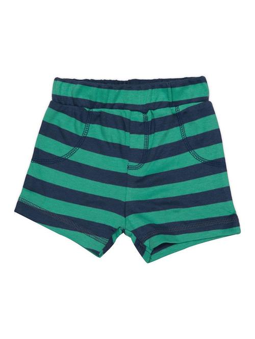green cotton blend shorts - 21191412 - Very Small Image - 1