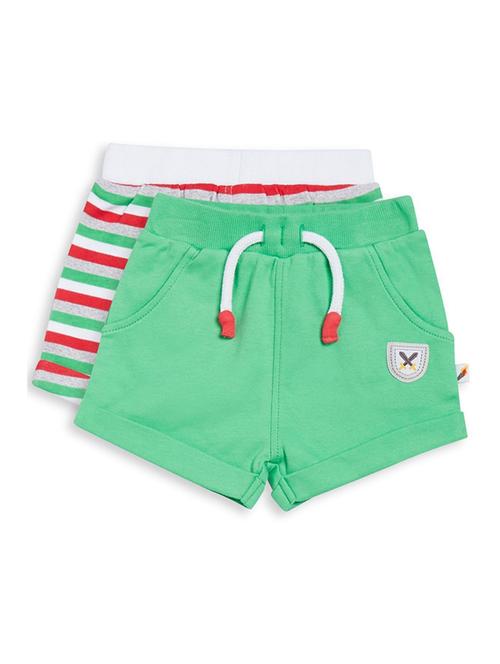 kids pack of 2 cotton shorts - 21191474 - Very Small Image - 1