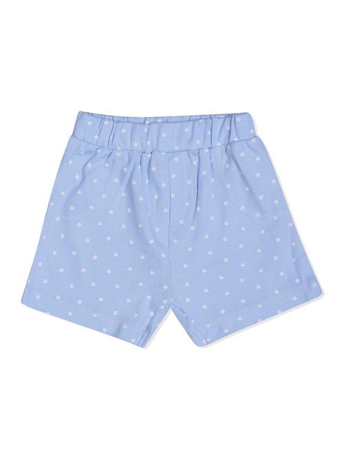 light blue polka dots printed shorts - 21191488 - Very Small Image - 1