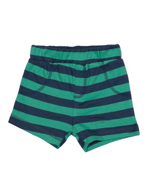 green cotton blend shorts - 21191527 - Very Small Image - 1