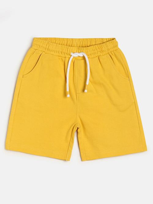 yellow cotton shorts - 21191645 - Very Small Image - 1