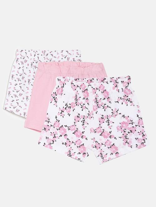 pack of 3 multi colored mid rise shorts - 21191817 - Very Small Image - 1