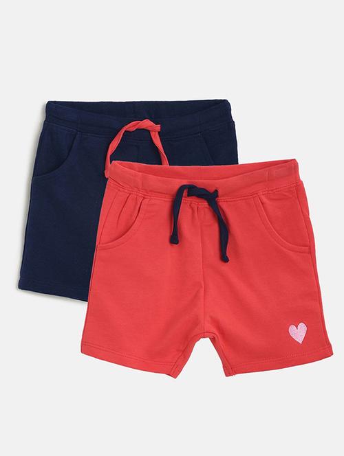multi colored cotton blend shorts and threefourth - 21191819 - Very Small Image - 1