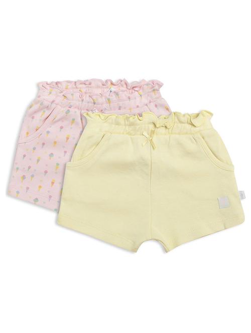 pack of 2 multi colored cotton blend shorts - 21191864 - Very Small Image - 1