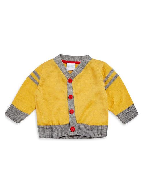 yellow acrylic blend sweater - 21192241 - Very Small Image - 1