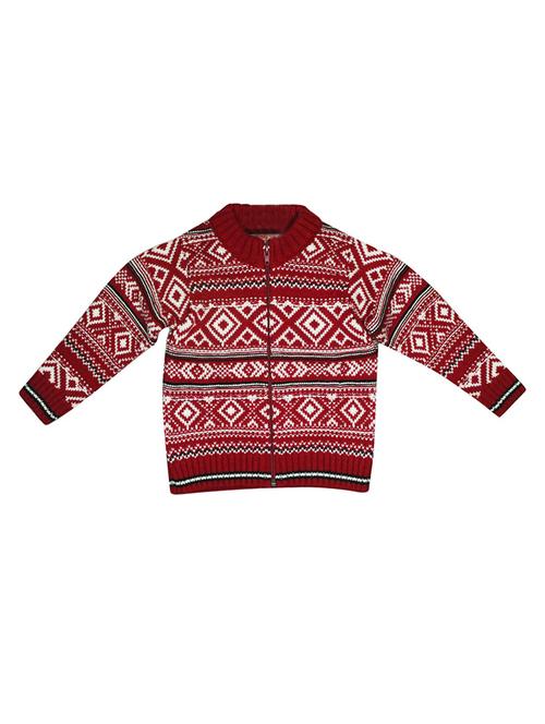 red acrylic blend sweater - 21192264 - Very Small Image - 1