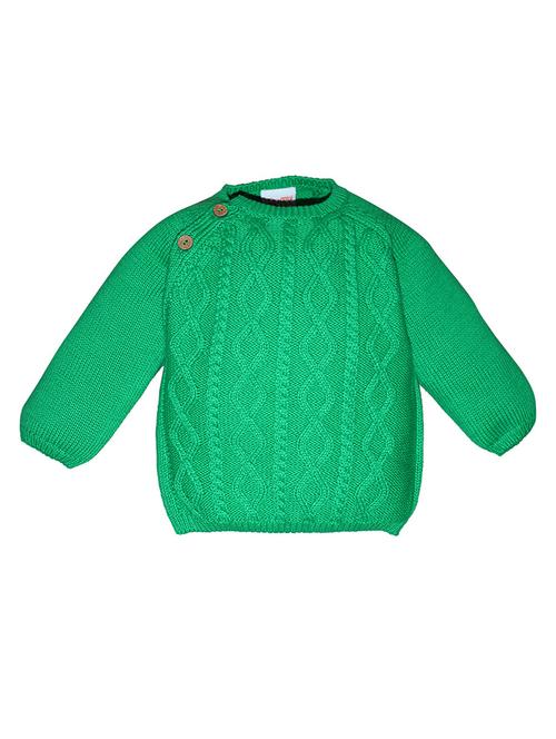 green acrylic blend sweater - 21192296 - Very Small Image - 1