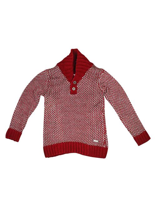 red acrylic blend sweater - 21192342 - Very Small Image - 1