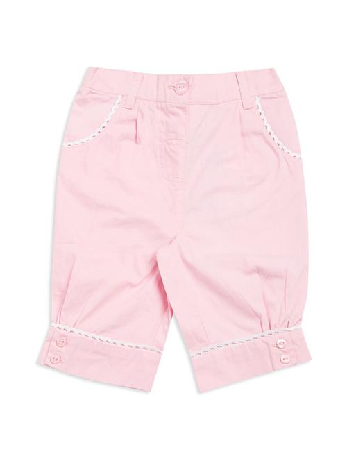 kids solid cotton casual trouser - 21192585 - Very Small Image - 1