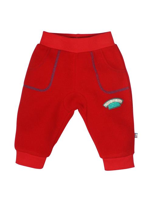 kids solid cotton casual jogger - 21192600 - Very Small Image - 1
