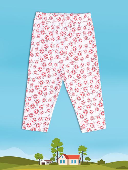 kids white cotton blend casual trouser - 21192674 - Very Small Image - 1