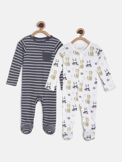 kids printed romper sets - 21193004 - Very Small Image - 1