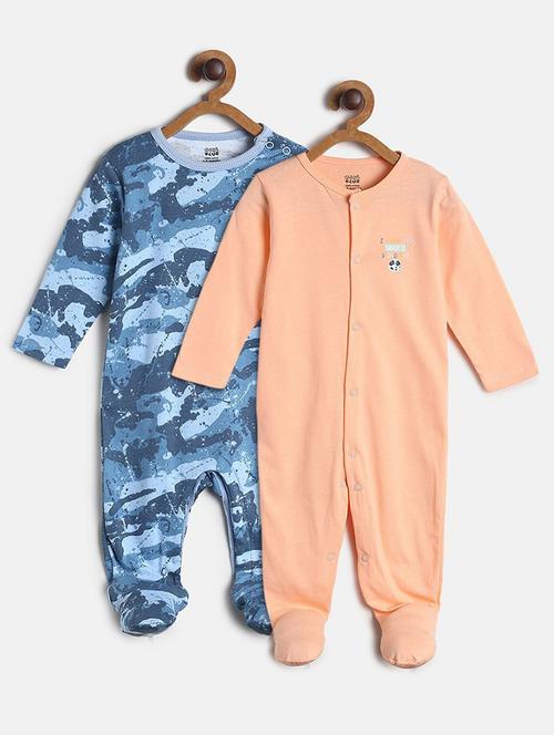 kids printed romper sets - 21193005 - Very Small Image - 1