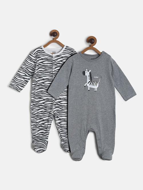 kids printed romper sets - 21193105 - Very Small Image - 1