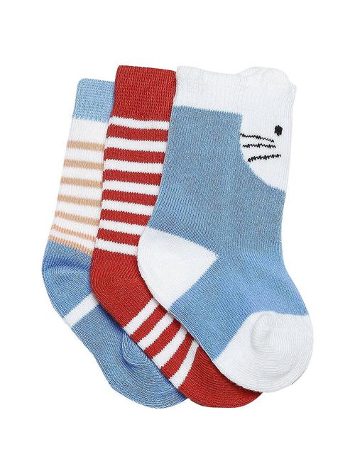 kids printed socks combo - 21193402 - Very Small Image - 1