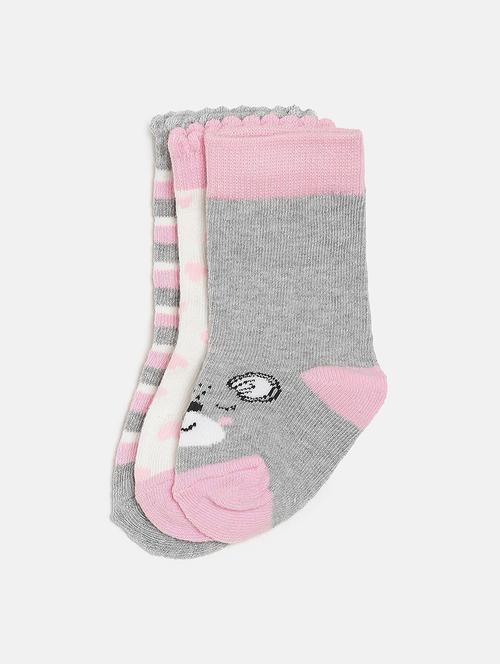kids printed socks combo - 21193409 - Very Small Image - 1