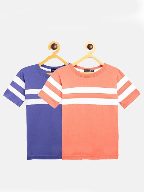 boys pack of 2 cotton t-shirt - 21193715 - Very Small Image - 1