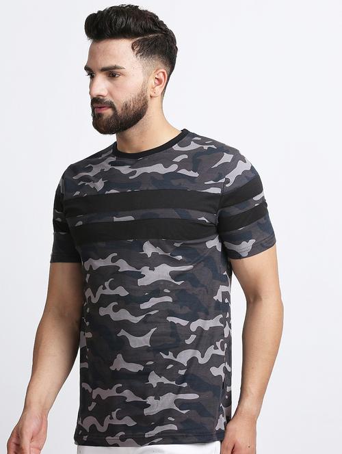 men round neck short sleeves t-shirt - 21194018 - Very Small Image - 1