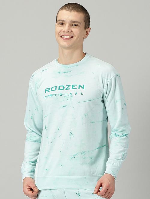green cotton all over print t-shirt - 21194030 - Very Small Image - 1