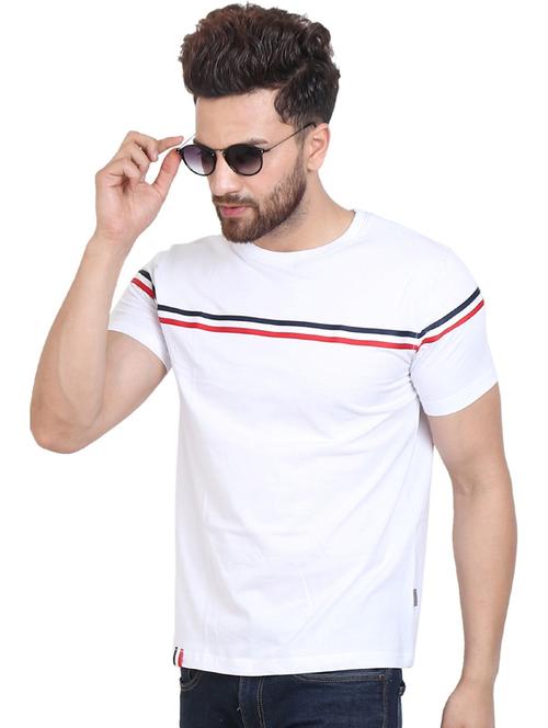 men round neck short sleeves t-shirt - 21194194 - Very Small Image - 1