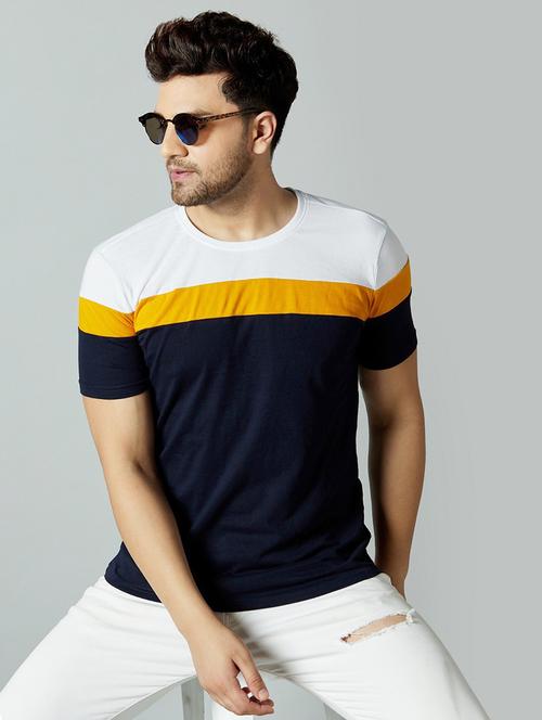 men round neck short sleeves t-shirt - 21194201 - Very Small Image - 1