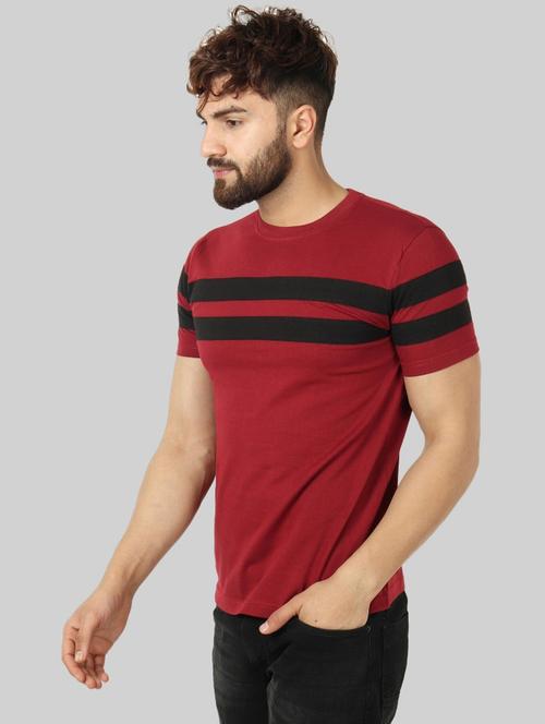 men round neck short sleeves t-shirt - 21194215 - Very Small Image - 1