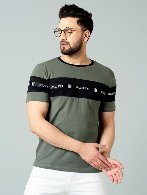 men round neck short sleeves t-shirt - 21194223 - Very Small Image - 1
