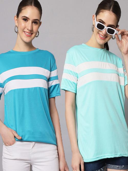 pack of 2 striped t-shirts - 21194512 - Very Small Image - 1