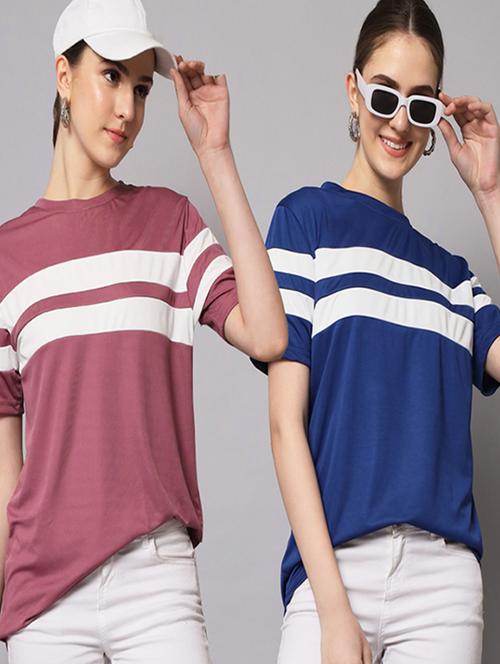 pack of 2 striped t-shirts - 21194517 - Very Small Image - 1