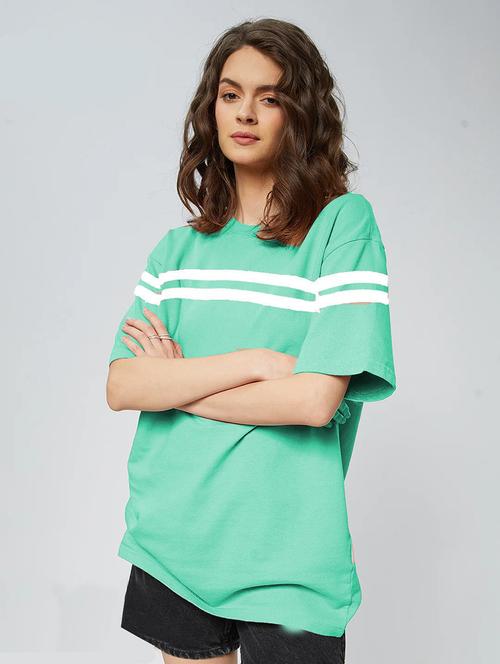 round neck striped t-shirt - 21194553 - Very Small Image - 1
