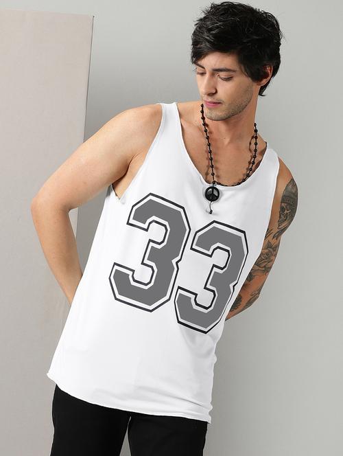 men printed cotton vest - 21194722 - Very Small Image - 1