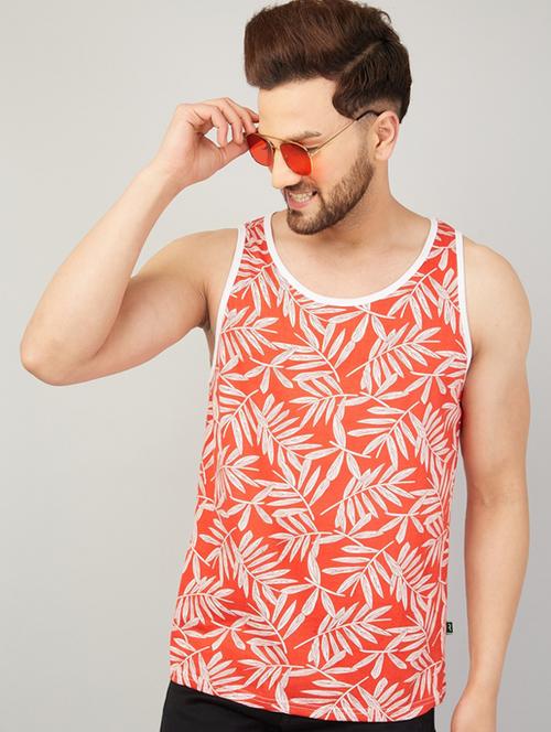 men printed vest - 21194804 - Very Small Image - 1