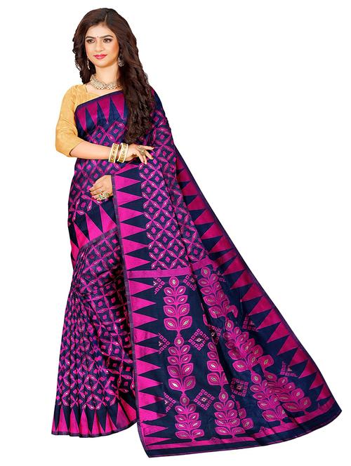 women self design jamdani saree - 21197264 - Very Small Image - 1
