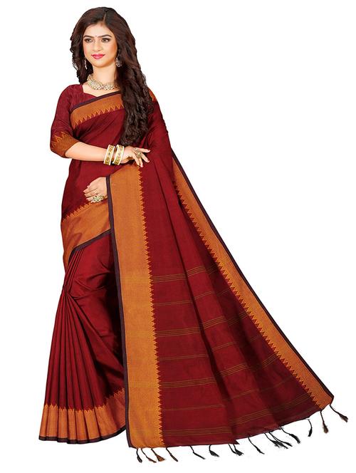 women self design handloom saree with blouse - 21197732 - Very Small Image - 1