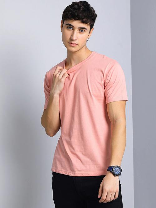men round neck plain t-shirt - 21198135 - Very Small Image - 1