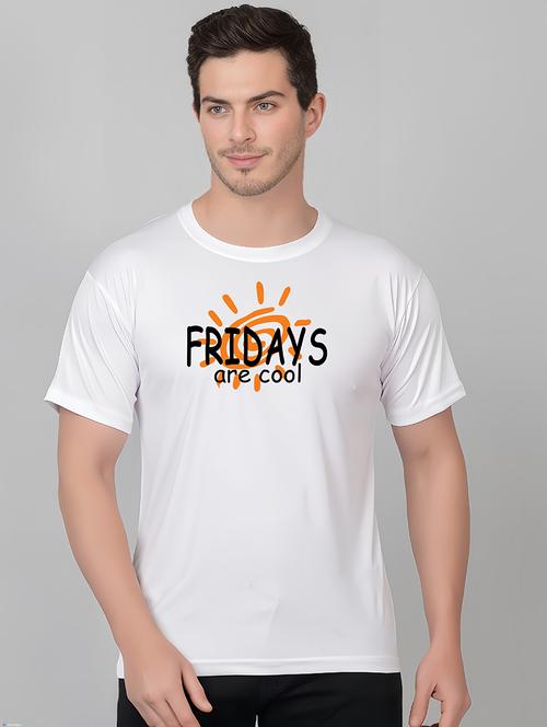men round neck chest printed t-shirt - 21208661 - Very Small Image - 1