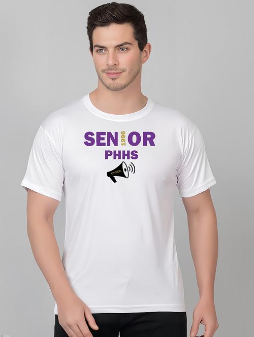 men round neck chest print t-shirt - 21208877 - Very Small Image - 1