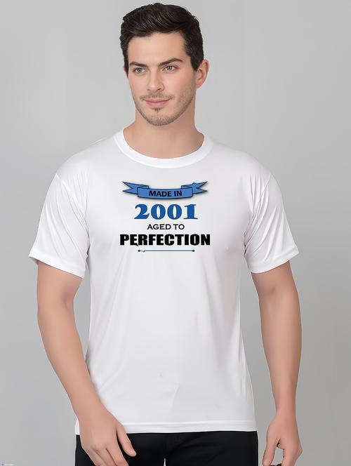 men round neck chest printed t-shirt - 21208904 - Very Small Image - 1
