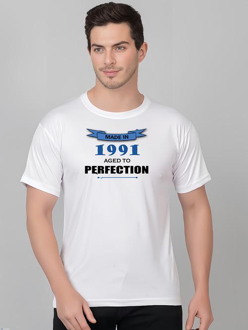 men round neck chest print t-shirt - 21208914 - Very Small Image - 1