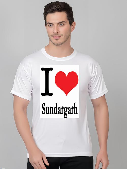 men round neck front print t-shirt - 21209191 - Very Small Image - 1