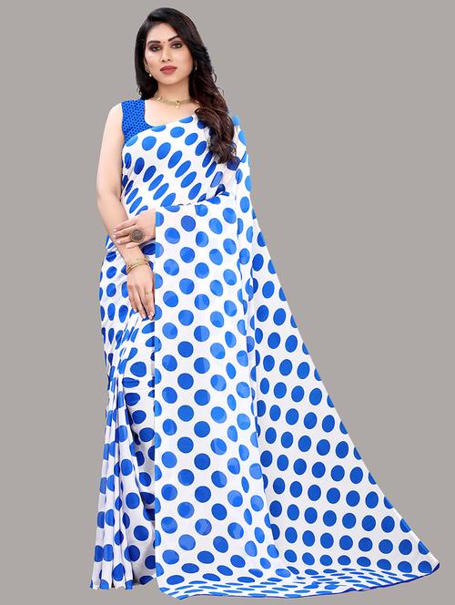 women printed saree - 21220131 - Very Small Image - 1
