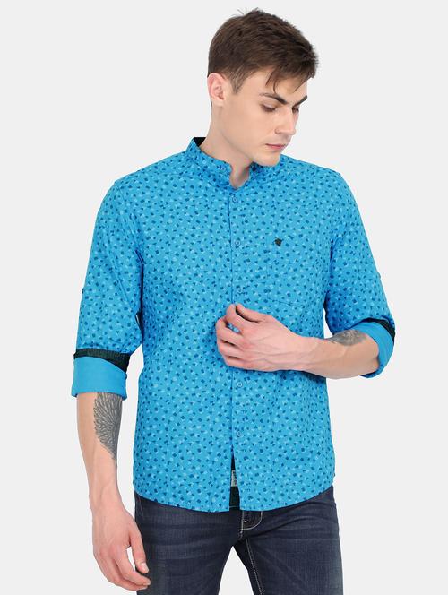 men printed casual shirt - 21222512 - Very Small Image - 1
