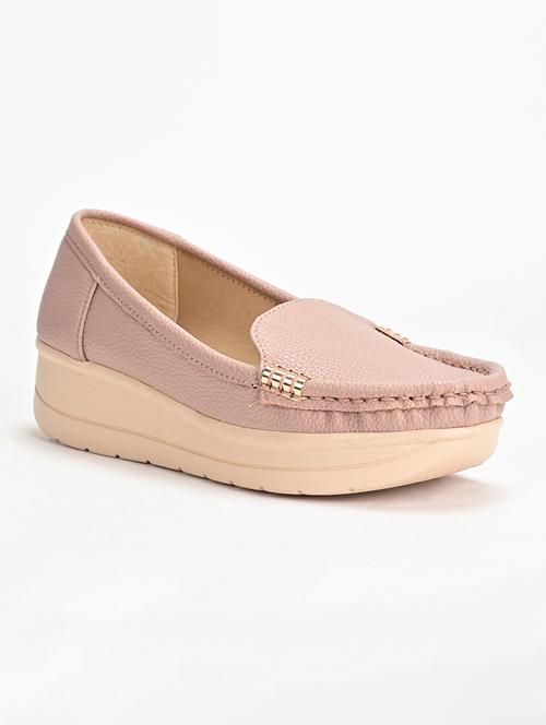nude brown slip on loafer - 21223698 - Very Small Image - 1